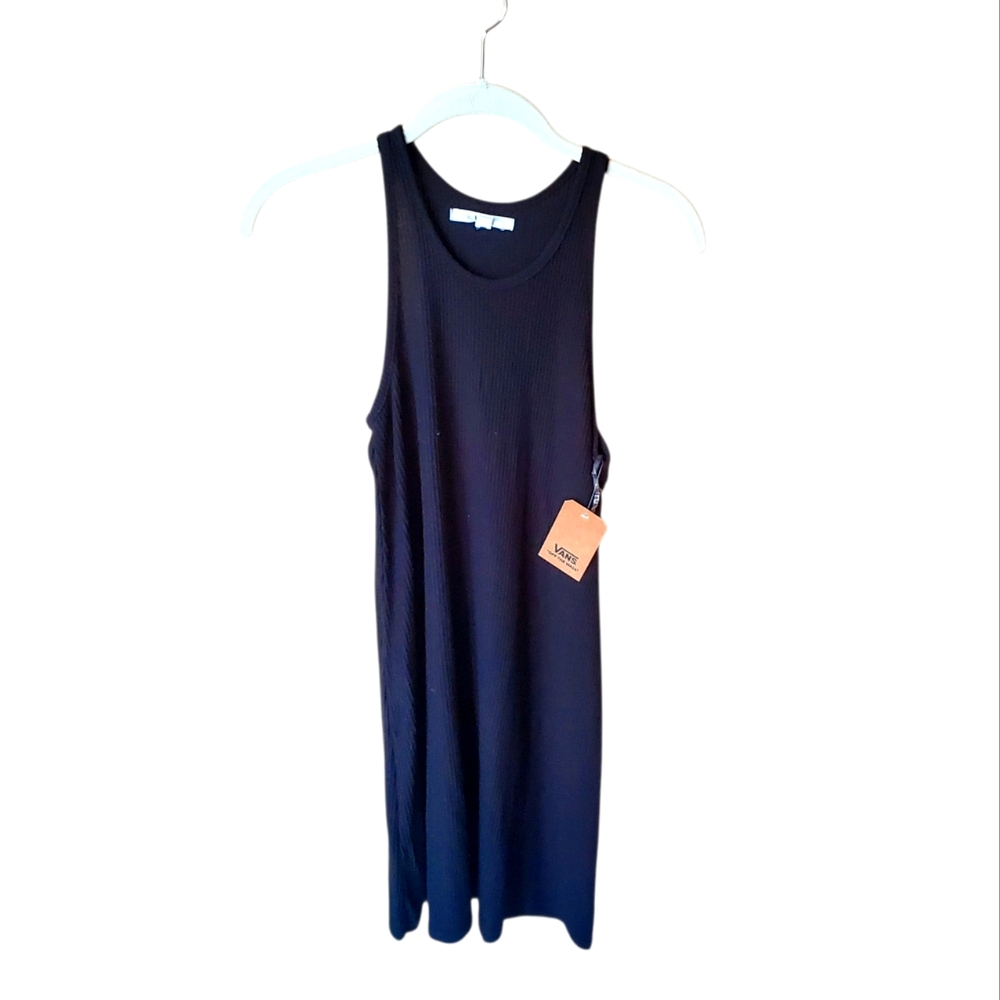 Vans Black Sleeveless Knit Dress S